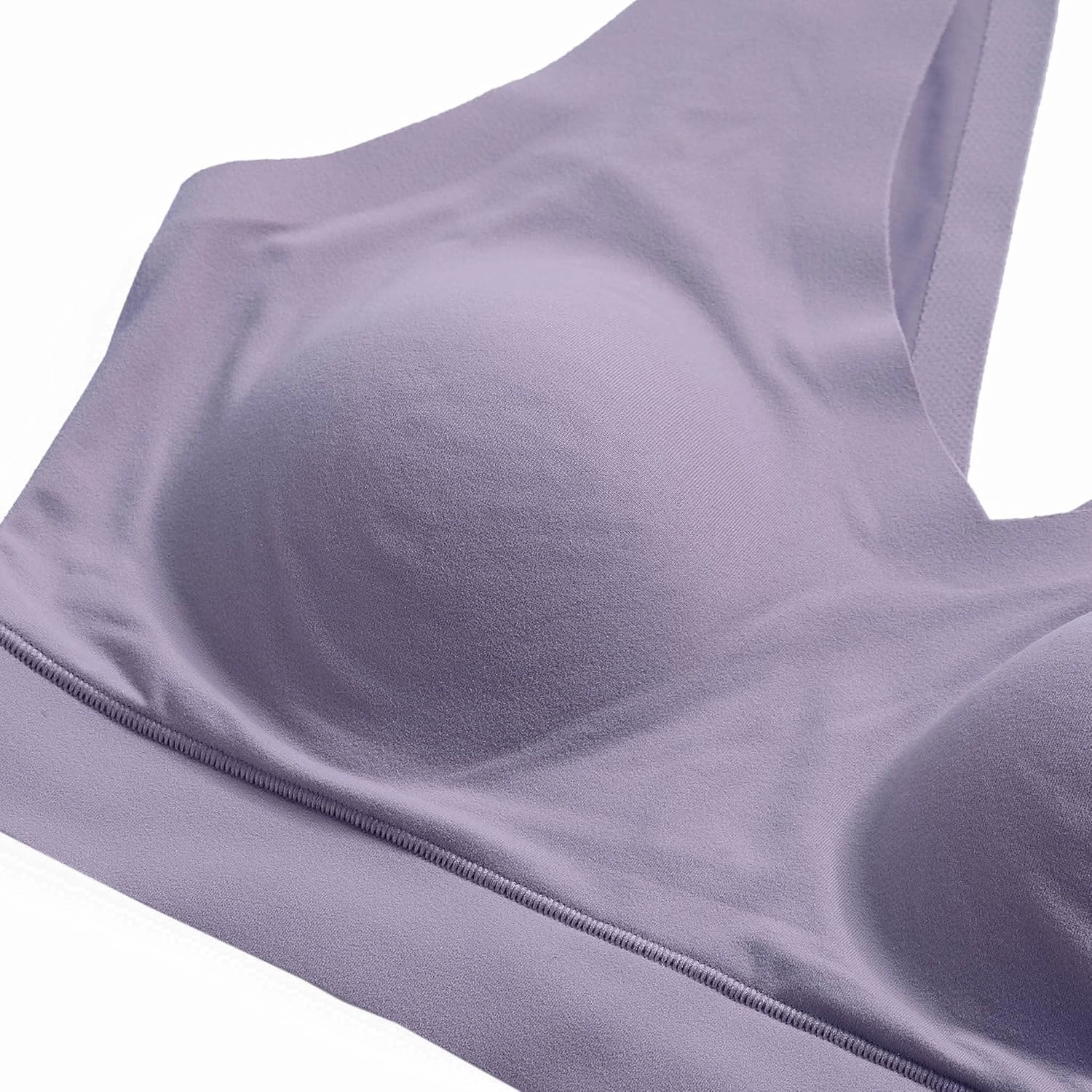 Floatley Cozy Bra Comfort Wirefree Full Coverage Seamless Bra with Embedded Pad for Women