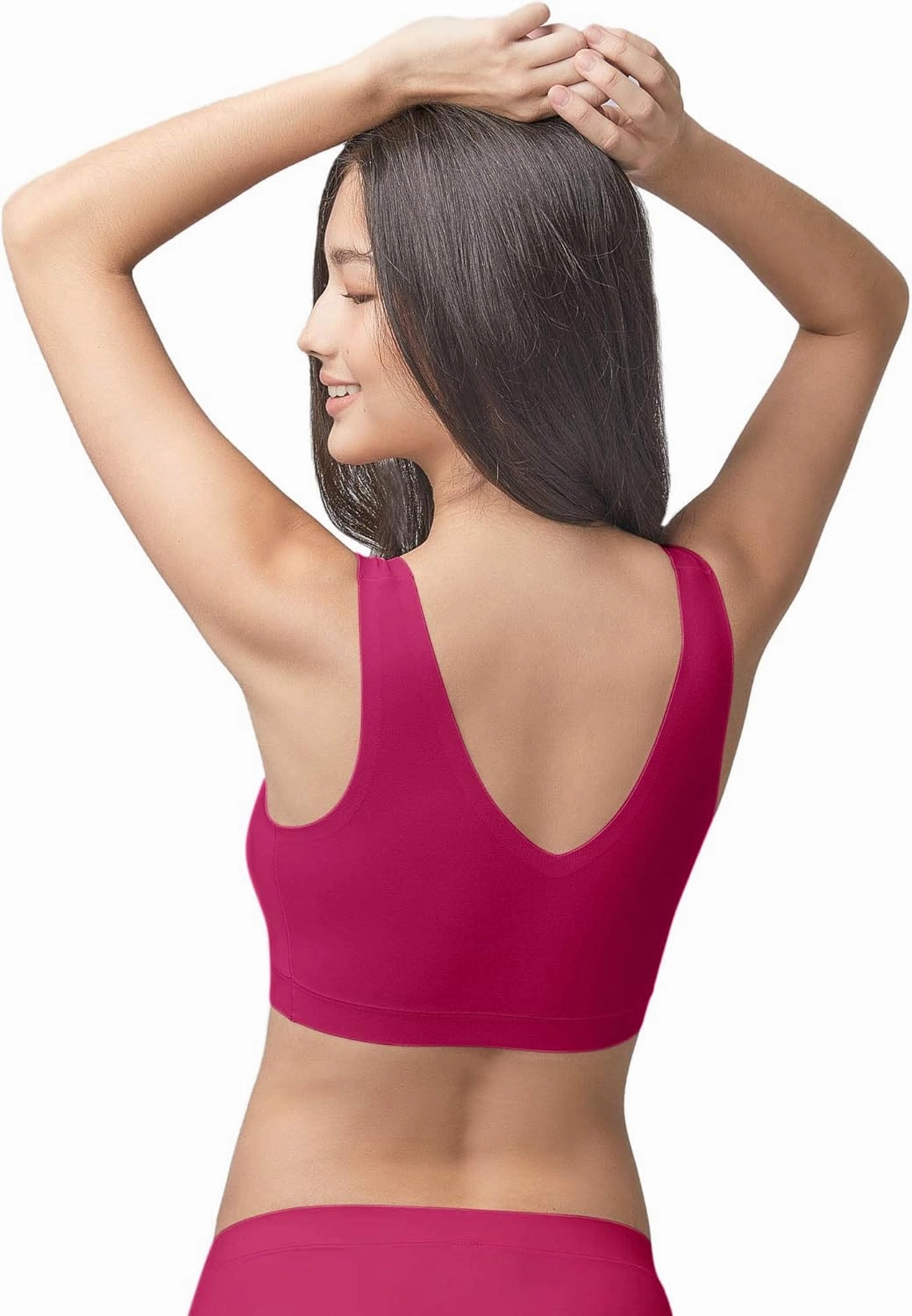 Floatley Cozy Bra Comfort Wirefree Full Coverage Seamless Bra with Embedded Pad for Women