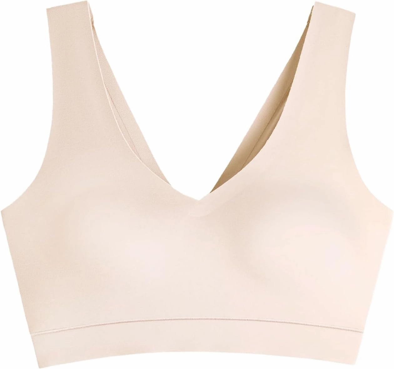 Floatley Cozy Bra Comfort Wirefree Full Coverage Seamless Bra with Embedded Pad for Women