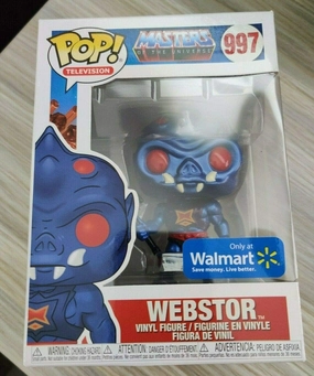 Funko Pop! Masters of The Universe Metallic Webstor Exclusive 997