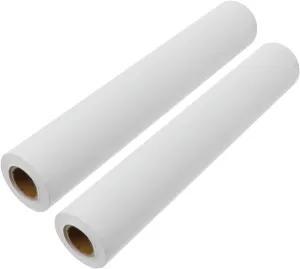 Gatuida Easel Drawing Paper Roll 2 Rolls of White Poster Paper for Boys and Girls Artistic