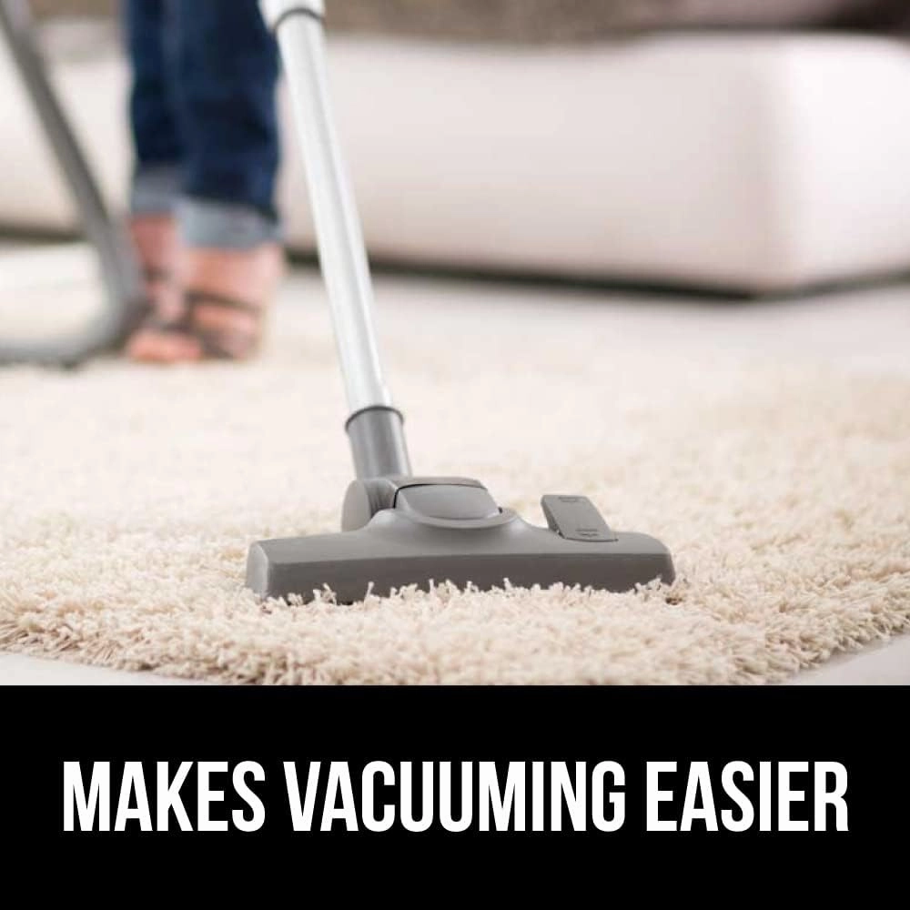 GORILLA GRIP Extra Strong Rug Pad Gripper, 5x7 FT, Grips Keep Area Rugs Safe and in Place, Thick Slip and Skid Resistant Pads for Hard Floors Under Carpet Mat Cushion and Hardwood Floor Protection