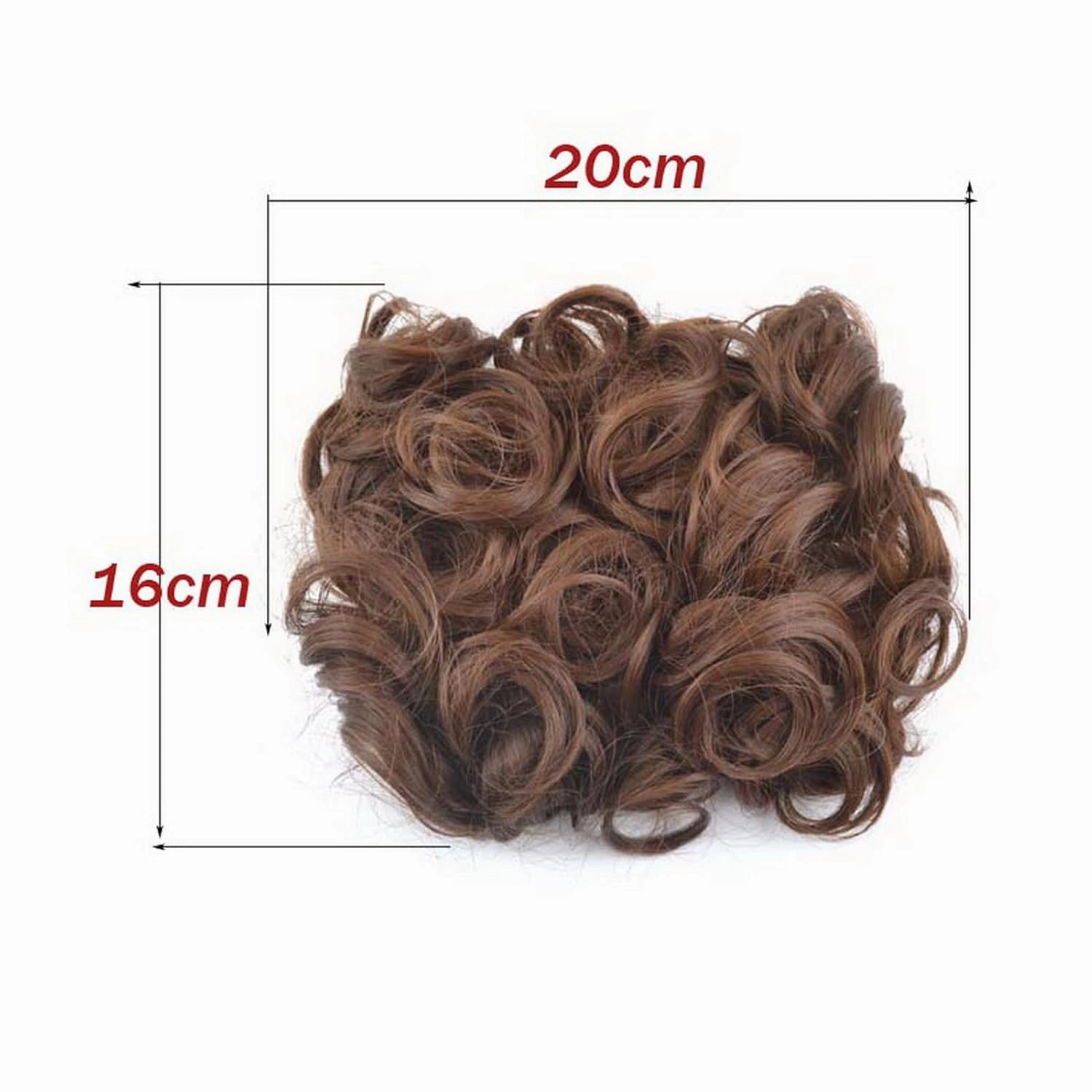 Hair Bun， Messy Bun Hair Piece Curly Hair Bun Extensions Updo Chignon Hairpiece(14#)