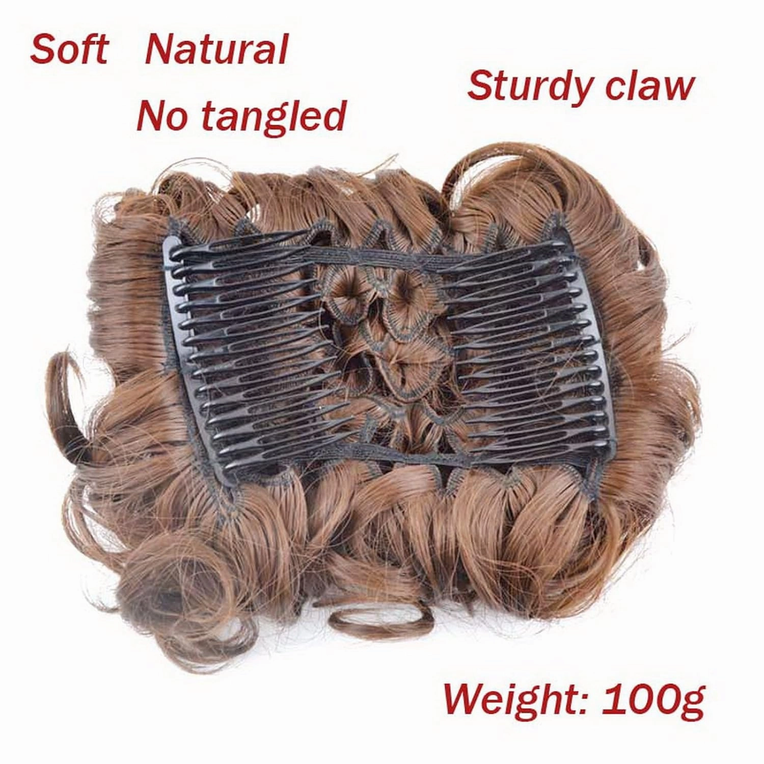 Hair Bun， Messy Bun Hair Piece Curly Hair Bun Extensions Updo Chignon Hairpiece(14#)