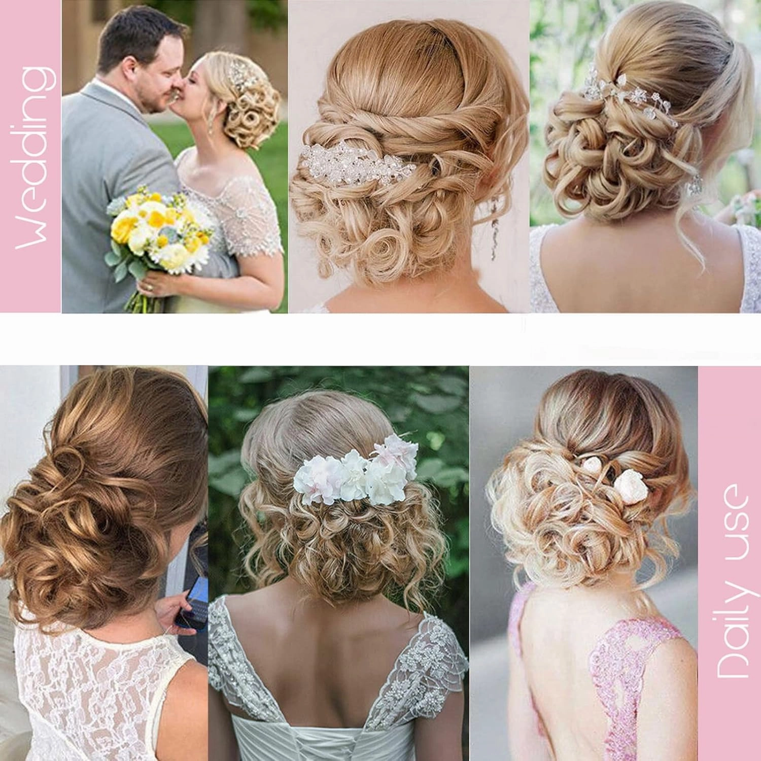 Hair Bun， Messy Bun Hair Piece Curly Hair Bun Extensions Updo Chignon Hairpiece(14#)
