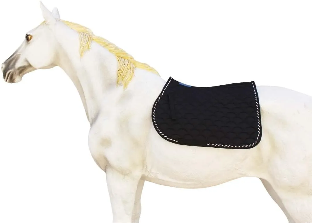 Horse English Quilted Contoured All-Purpose Trail Saddle Pad 7296