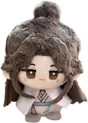 Hua Cheng Xie Lian Plush Soft Stuffed Pendant Cute Cotton Soft Figure Shi Qing Xuan He Xuan Plush Keychain Bag Charm