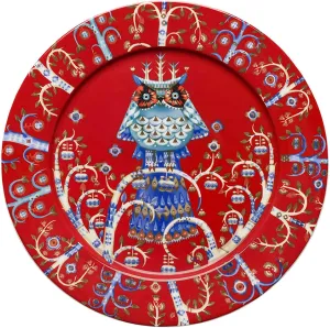 iittala Taika Plate, Red, 10.6 inches (27 cm)