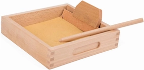 IMIKEYA 1 Set Sandbox Playset for Early Educational Writing and Drawing Safe Reusable for Parent Interaction and Skill Development