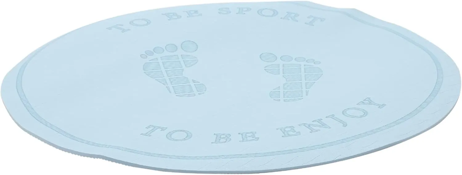 Jump Rope Mat Non-slip Fitness Supply Indoor Skipping Cushion for Home Workout Shock Absorbing Tpe Material with Footprint Pattern Comfortable and Safe for Exercise
