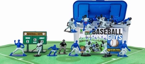 Kaskey Kids Baseball Guys - Blue vs Grey Inspires Kids Imaginations with Endless Hours of Creative Play – Includes 2 Teams & Accessories – 29 Pieces in Every Set!