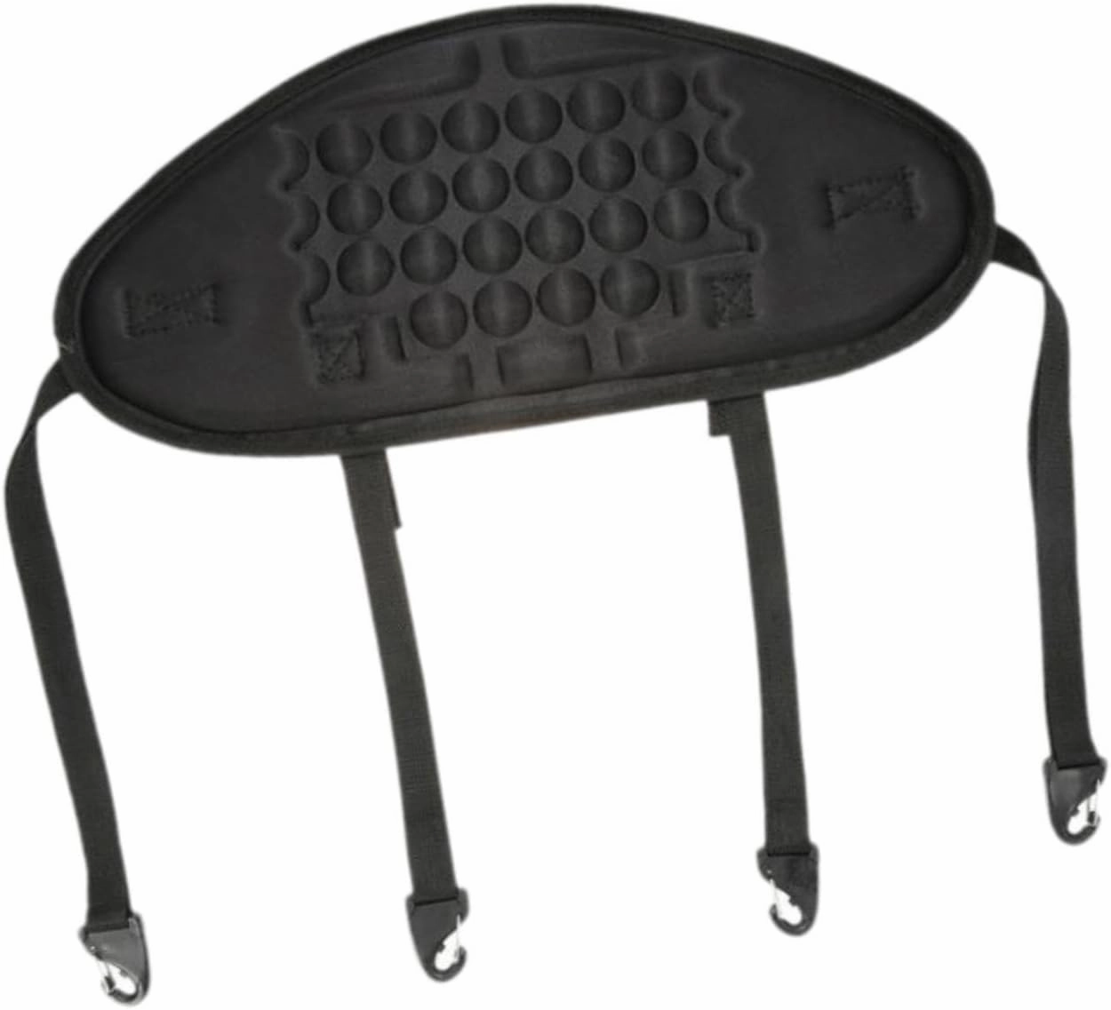 Kayak Back Cushion Replacement Adjustable Straps Non Slip Soft Kayak Seat Back Pad Canoe Seat Backrest for Drifting Kayaking