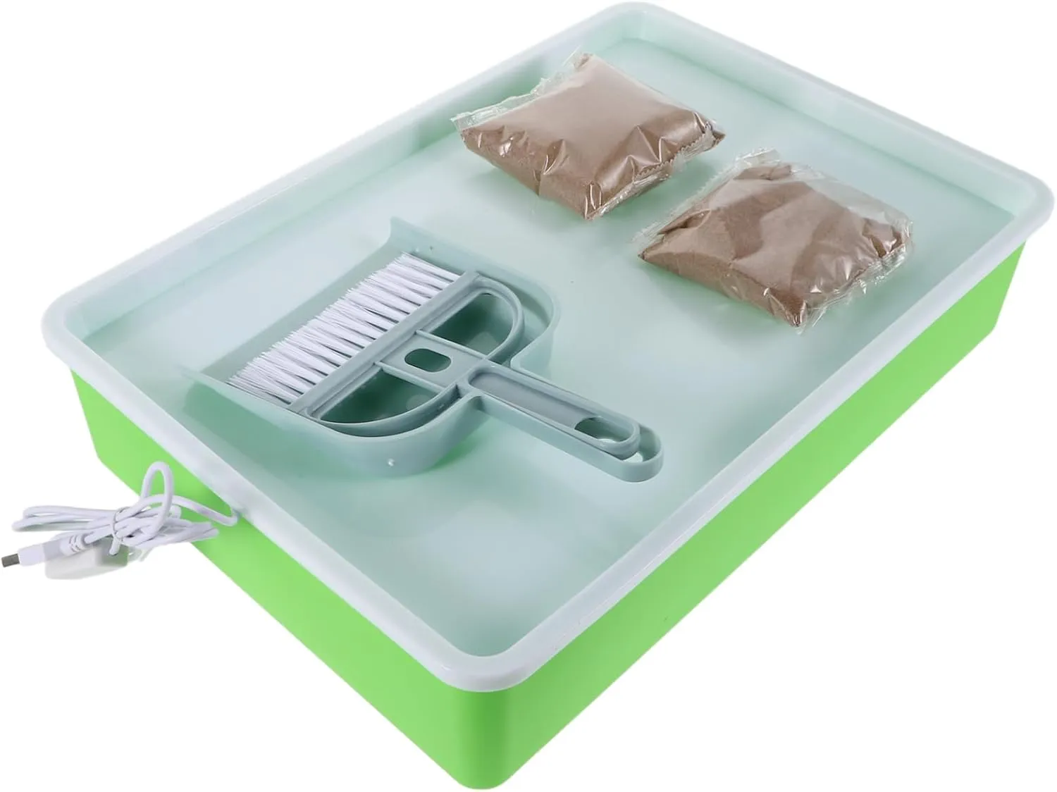 Kisangel 1set Boy Girl Sand Painting Table Sand Drawing Pad for Toddlers Creative Doodle Board for Early Education Develops Hand-Eye Coordination Motor Skills Boy Girl