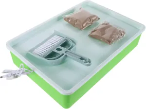 Kisangel 1set Boy Girl Sand Painting Table Sand Drawing Pad for Toddlers Creative Doodle Board for Early Education Develops Hand-Eye Coordination Motor Skills Boy Girl