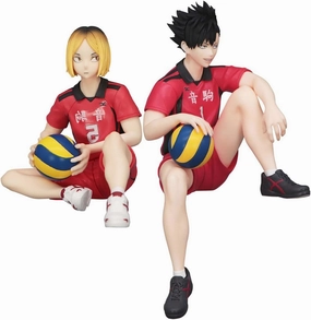 Kozume Kenma and Kuroo Tetsurou Action Figure Cute Anime Figure Model Statue Desktop Decoration Collectible for Fans