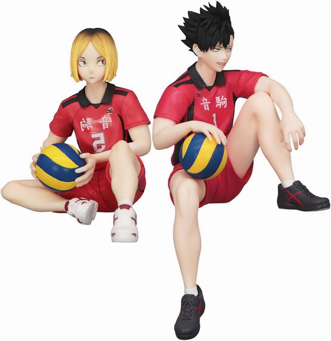 Kozume Kenma and Kuroo Tetsurou Action Figure Cute Anime Figure Model Statue Desktop Decoration Collectible for Fans