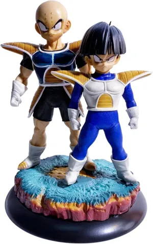 Krillin and Gohan Figure, Statues Figurine Action Figure Collection Home Decor Gift Model Toys Anime Figure PVC 9.2Inch
