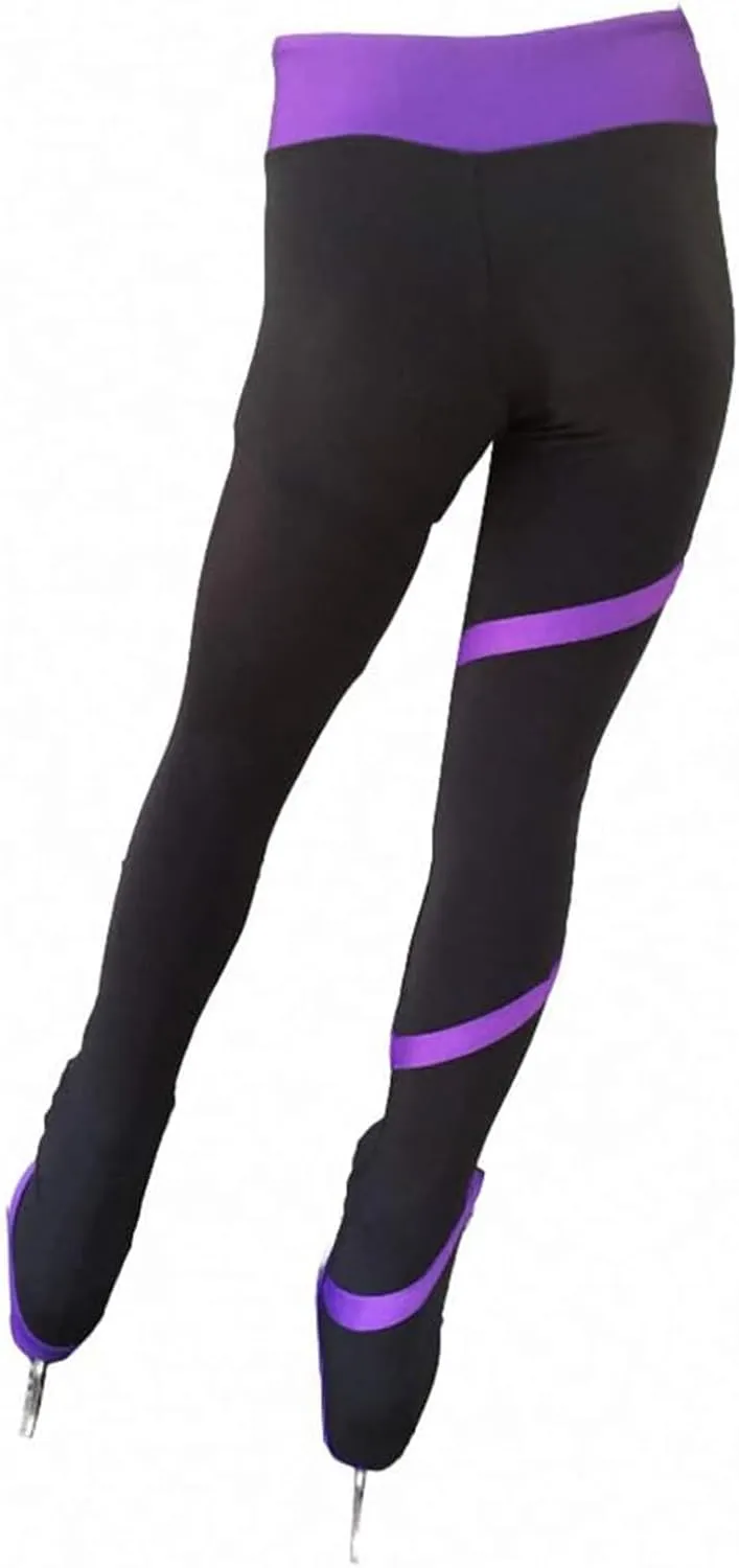 Ladies Figure Skating Training Suits Plus Velvet Pants