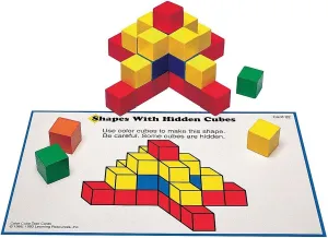 Learning Resources Creative Color Cubes, Fine Motor Skills, Counting Skills, Basic Math, 100 Piece, Ages 3 