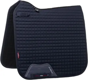 LeMieux Dressage Cotton Square Saddle Pad - English Saddle Pads for Horses - Equestrian Riding Equipment and Accessories (Navy - Large)