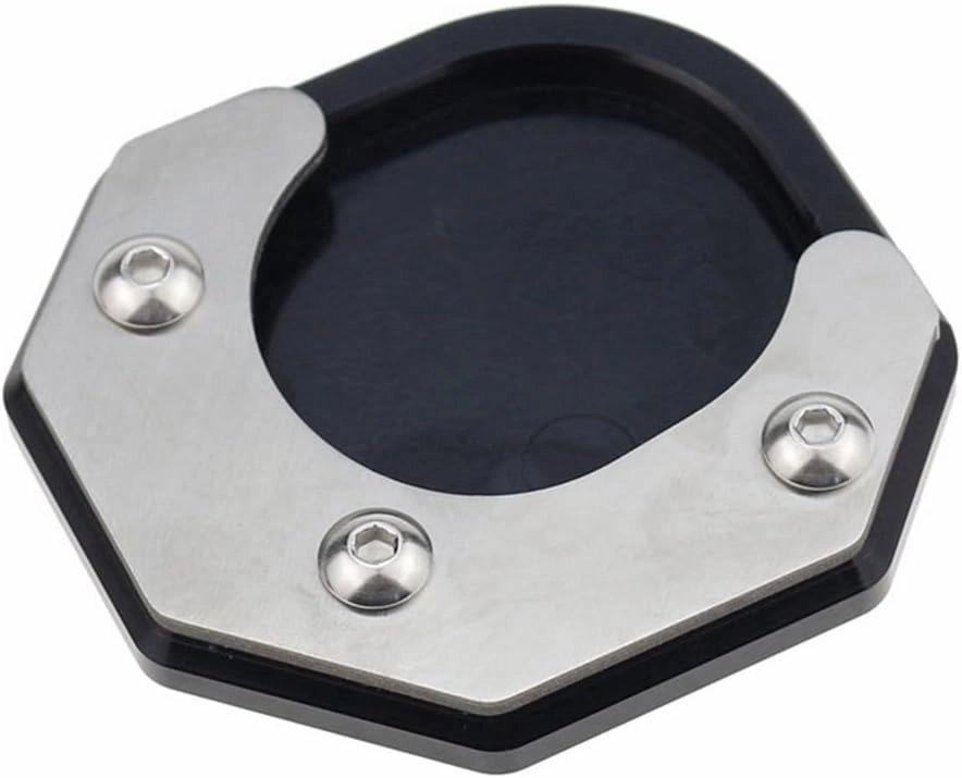 Motorcycle Side Stand Extension Pad Motorcycle Kickstand Foot Side Stand Extension Enlarger Pad for Serow XT250 Tricker XG 250 XT250 WR250R Kickstand Extension