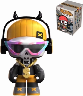 Mr Bone Junior Series 2 Live in A Zombie World Blind Box Figures 9PCs Cute Collectible Toys Home Decorations,Halloween Holiday Birthday Gifts
