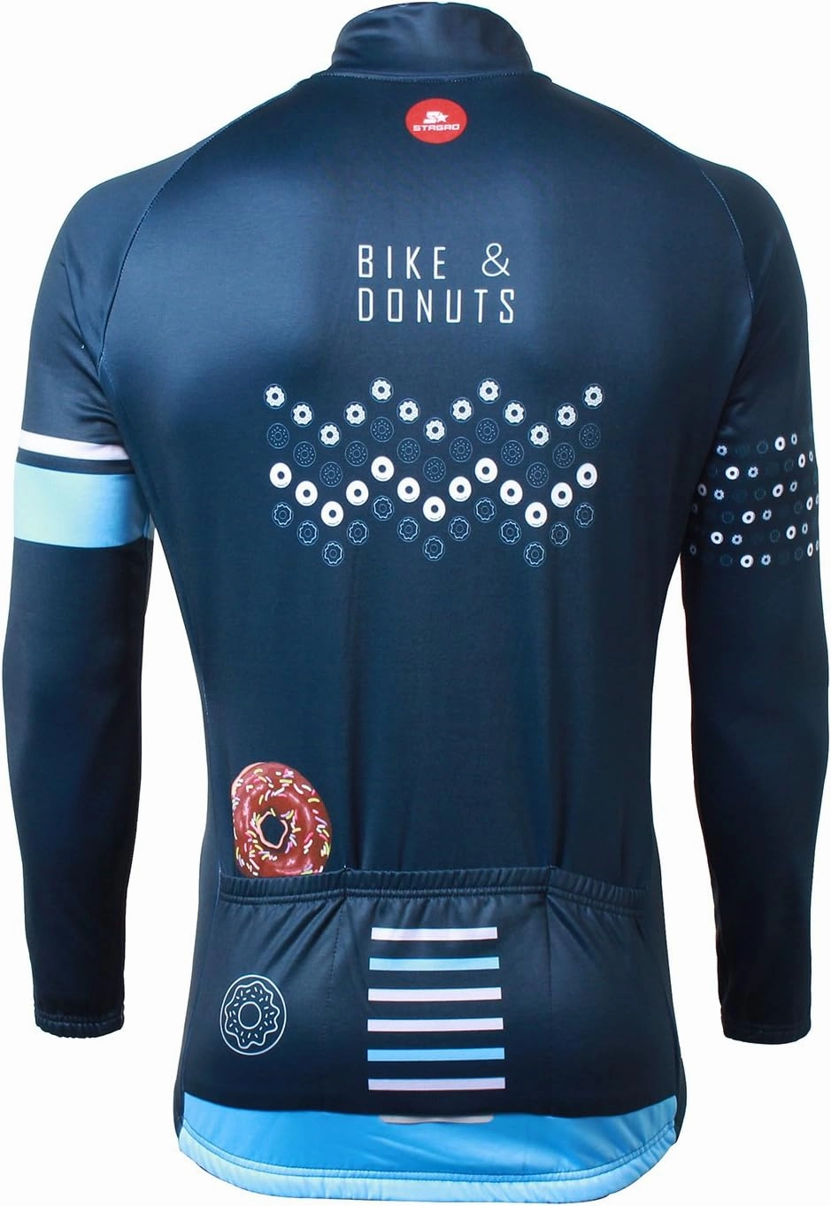 MR Strgao Men's Cycling Winter Thermal Jacket Windproof Long Sleeves Bike Jersey Bicycle Coat