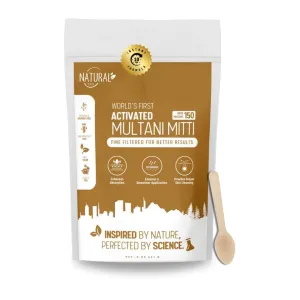 Multani Mitti Powder | Fine-Filtered 100% Pure Indian Clay for Face Pack & Skin Care | Natural Detox, Tan Removal, Oil Control, & Acne Treatment (227g)