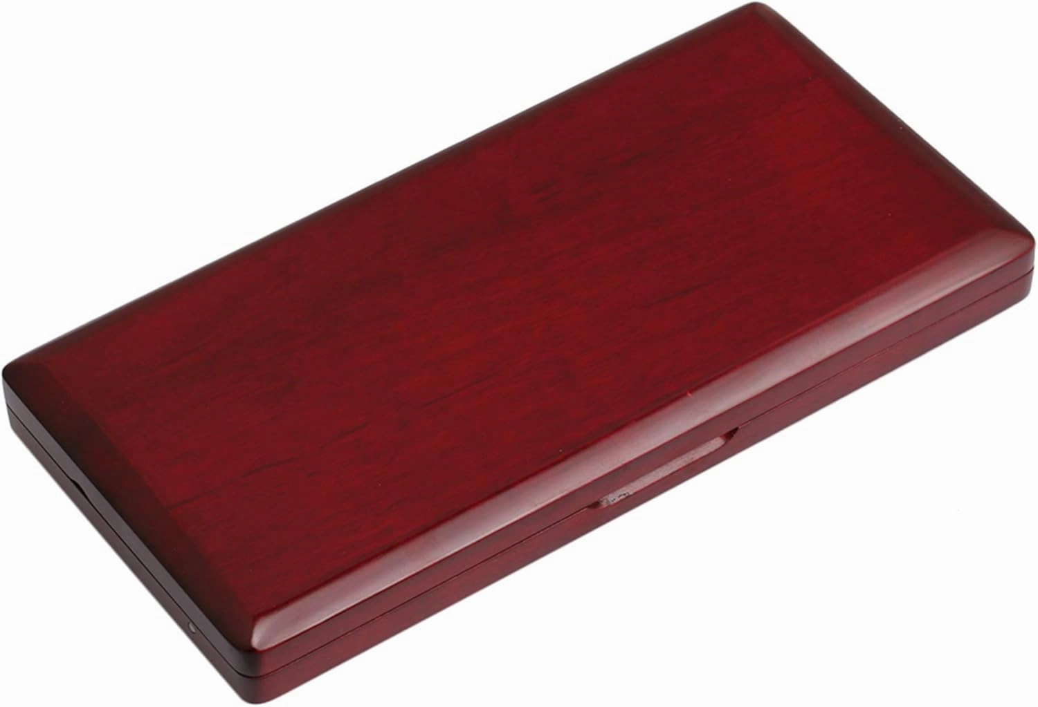 Mxfans Elegant Handmade Wooden Bassoon Reed Box for 9 Reeds Red Wood Color