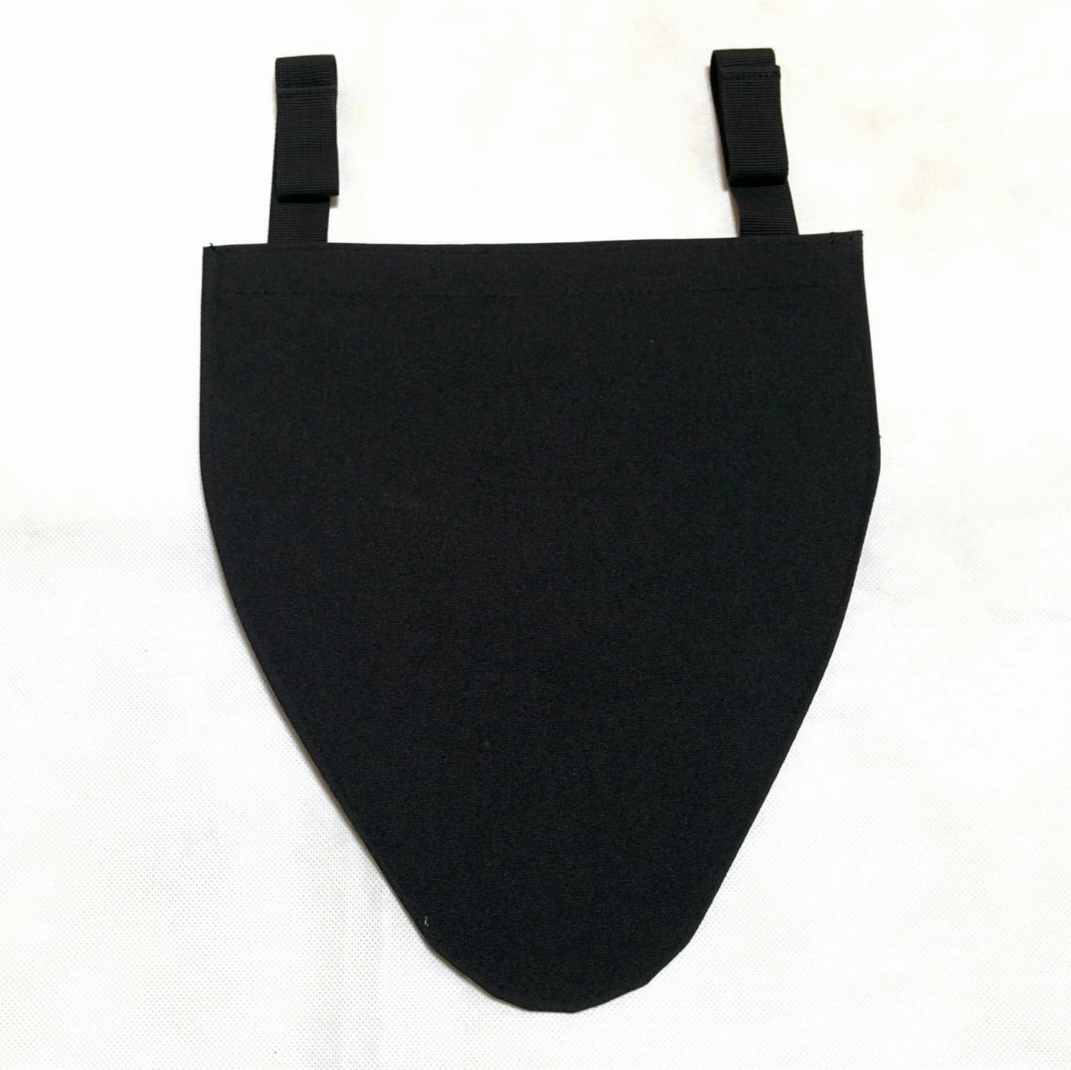 New Airsoft Paintball Tactical Molle Protector Groin Panel Pad W/Insert Soft EVA Dummy Plate Nylon Black