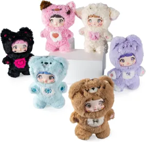 Nommi Loveliness Never Ends Series Plush Blind Box 1PC (1 of 7 Possible Styles) Cute Figures Collectible Toys Birthday Gifts