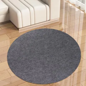 Non-Slip Rug Pads,Round 5 Ft Waterproof Extra Large Area Rugs Non Skid Rug Pad for All Floors and Finishes Durable Hardwood Floor Protective Felt Keeps Rugs in Place, Safe and Secure