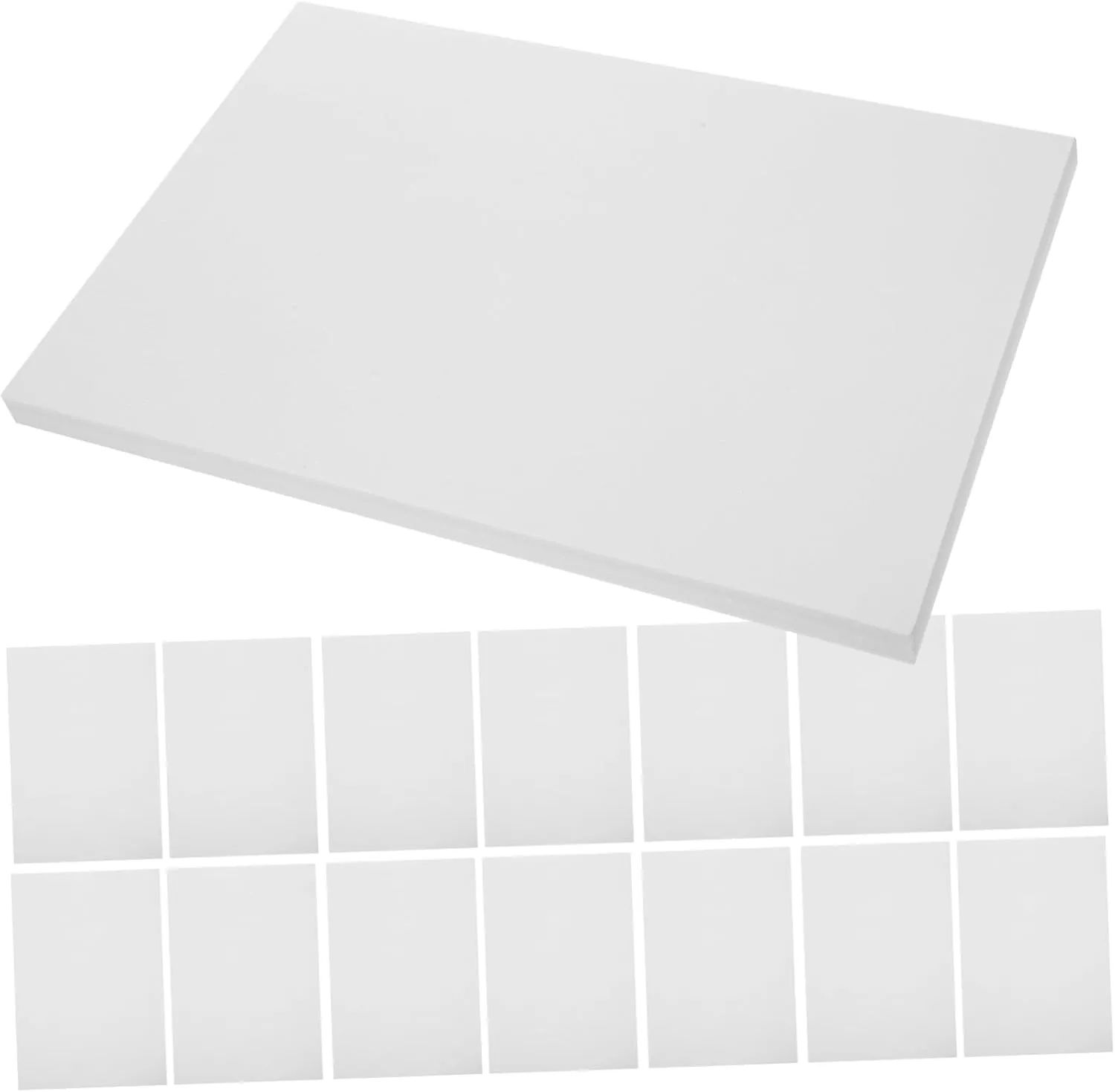 NUOBESTY Drawing Paper for Smooth DIY 150pcs Watercolor Paper Sheets Children Coloring Sheet Safe for Kids