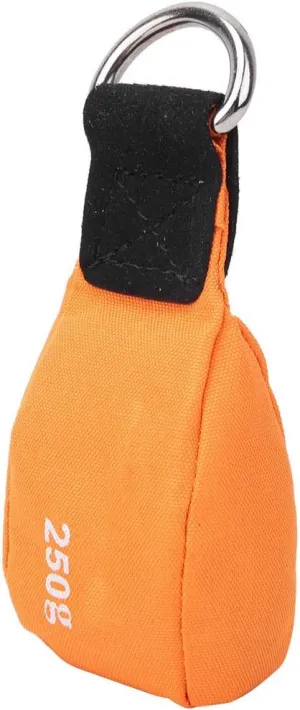oceanside Throw Bag, Multipurpose Lightweight Throwing Rope Bag, Orange Nylon Climbing Rope Bag for Climbing, Adventure, Tree Climbing