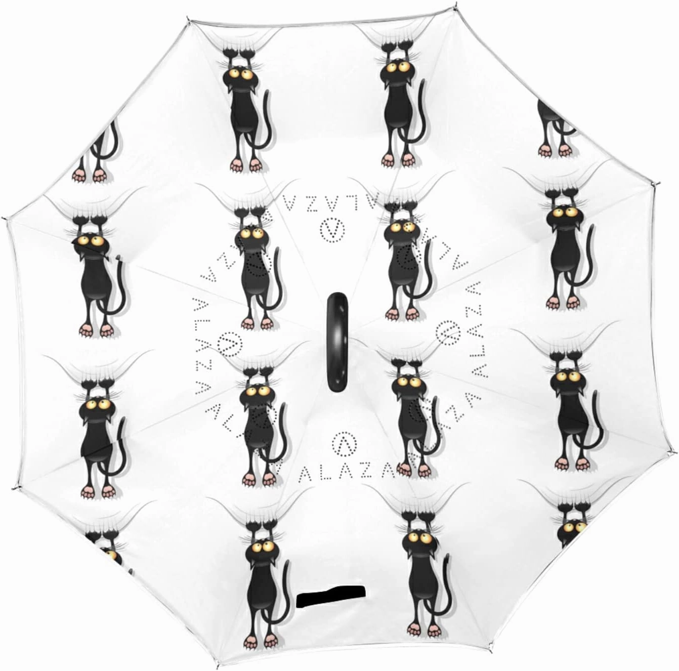 Oyihfvs Double Layer Inverted Umbrella, With C-Shaped Handle Windproof UV Proof Durable Parasol, For Men Women Outdoor Folding Rain Sun