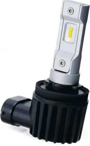 PIAA LEH172E Ultra Compact LED Bulb, Headlight Bulb, H11/H8 H16/H9, 6600K, Pack of 2