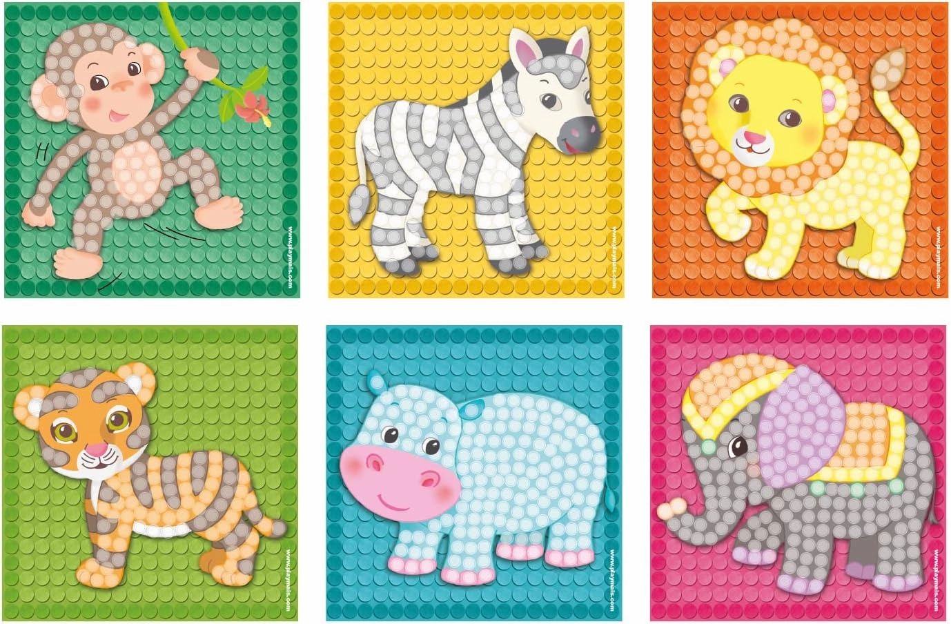 PlayMais Mosaic Little Zoo 160180