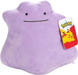 Pokémon 8" Ditto Plush - Officially Licensed - Authentic Stuffed Animal Toy Figure - Gift for Kids, Boys, Girls - 2 