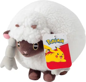 Pokémon 8" Wooloo Plush - Sword and Shield - Officially Licensed - Authentic Soft Stuffed Animal Toy Sheep Figure - Gift for Kids, Boys, Girls - 2 