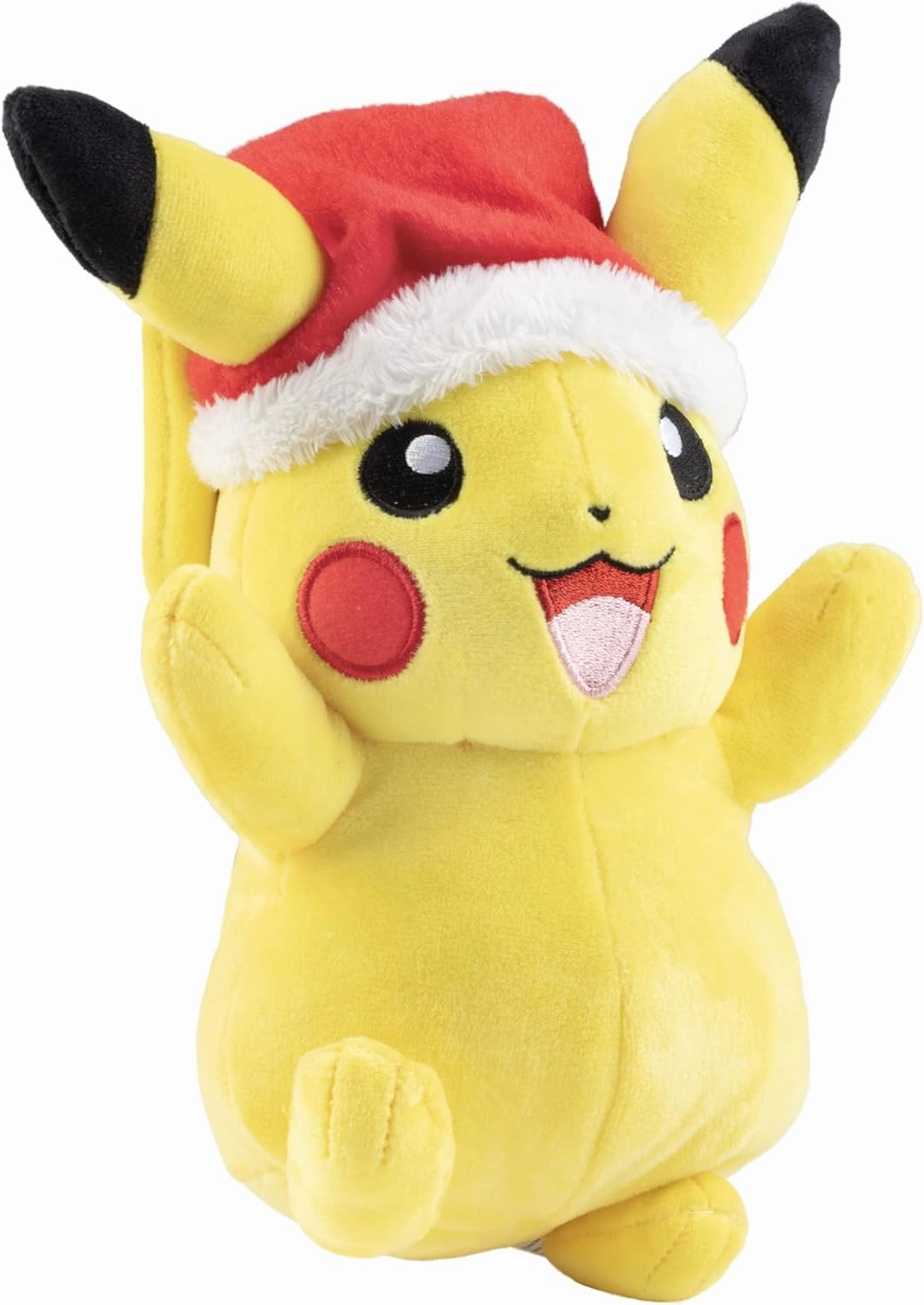Pokémon 8" Pikachu Plush with Winter Hat Accessory - Officially Licensed - Generation 1 - Stuffed Animal Toy Figure - Gift Kids, Boys, Girls - 2 