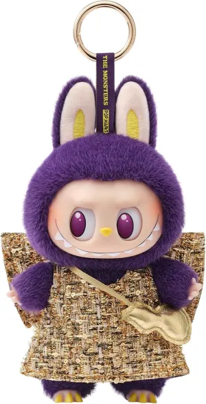 POP MART LABUBU × Pronounce - Wings of Fortune Vinyl Plush Hanging Card,Toys for Modern Home Decor, Collectible Toy Set for Desk Accessories, 1PC