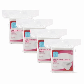 Premium Jumbo Cotton Cleansing Pads, 100% Pure Cotton, Large 3.5 x 4.5 Cotton Pads (200 Count)