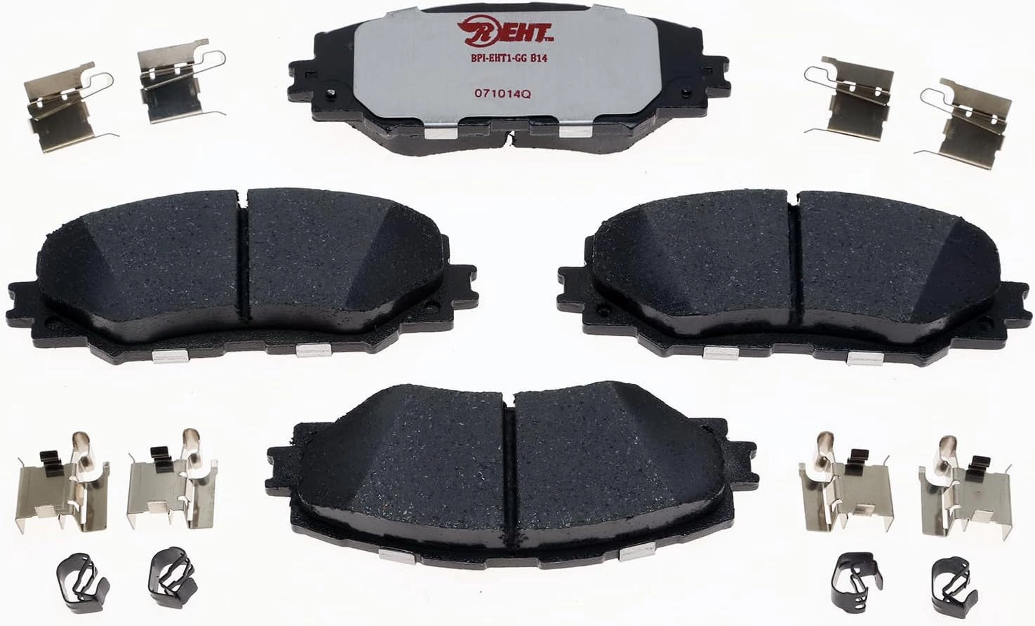 Raybestos Element3 EHT™ Automotive Replacement Front Brake Pad for Select Toyota (Corolla,RAV4, Prius, Matrix), Pontiac (Vibe), Scion (xB,xD) (EHT1210H)