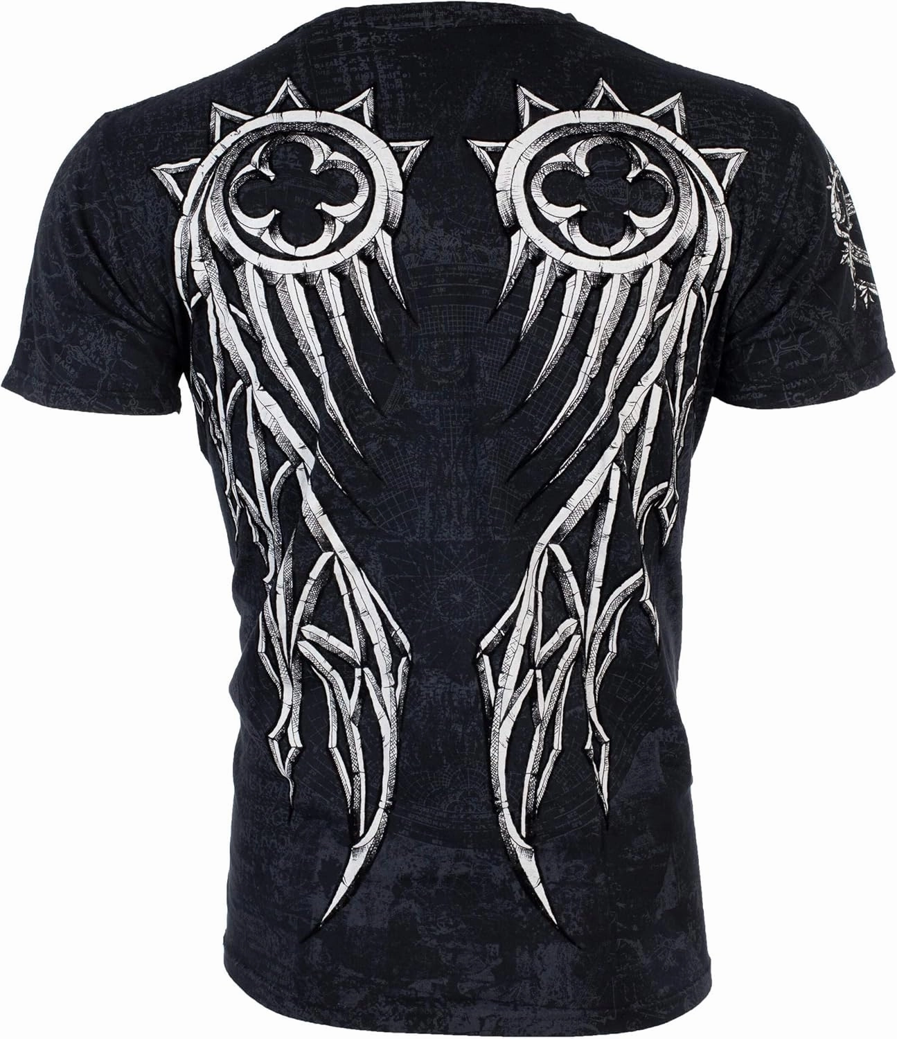 Rebel Saint by Affliction Men's T-Shirt Spiker Dagger Y2K