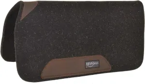 Reinsman Rancher Futurity Front Wool Square Soft Breathable Moisture-Wicking Durable Non-Slip Shock-Absorbing Horseback Riding Saddle Pad, 32 x 32