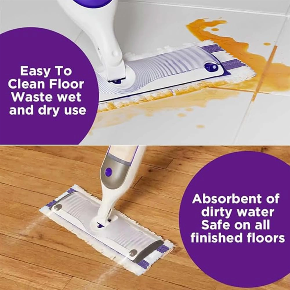 Replacement for S.wiffer PowerMop Disposable Mop Pads Multi-Sided Cleaning, Compatible with S.wiffer PowerMop for All Safe Floors，20 Count