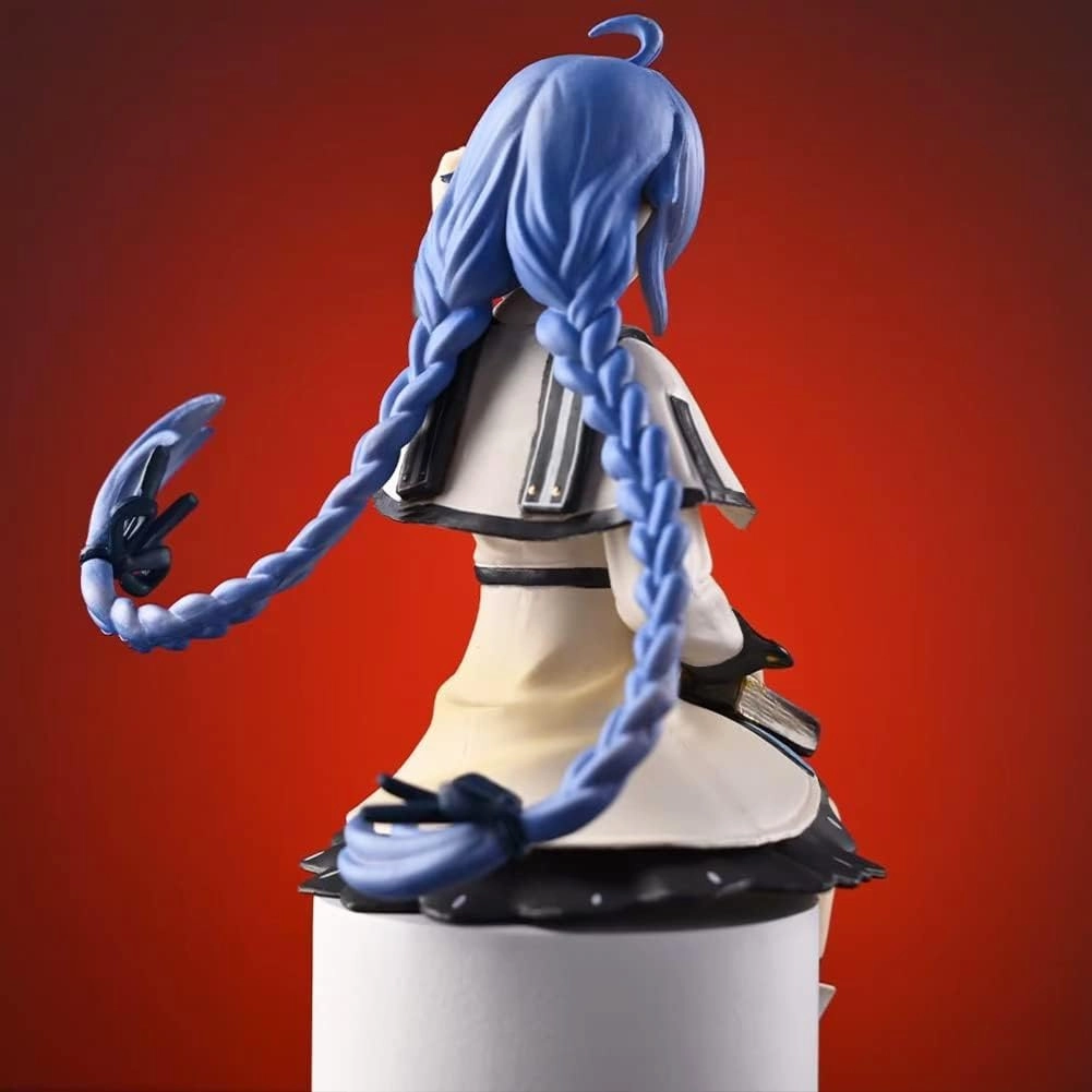 Roxy Migurdia Figure Statue, 14cm Sitting Pose Anime Action Figure Model Roxy Migurdia Cake Topper Desktop Figure Handmade Collectible Decoration
