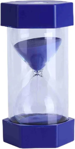 Sand Timers, Colorful Hourglass Sand Glass 1/3/5/10/15/30 Minutes Timer Clock Sandglass Timer for Home Office Decor Gift (10 mins, Green)