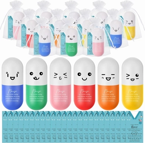 Shappy 24 Set CNA Week Gifts Nurse Pill Heart Stress Balls Nurse Thank You Appreciation Gifts Bulk Relief Stress Inspirational Motivational Squeeze Foam Balls Anger Management Toys with Card (Pill)