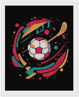 Soccer Ball Golf Volleyball Diamond Art Painting Kits Craft for Home Wall Decor for Adults DIY Gift 16"x20"